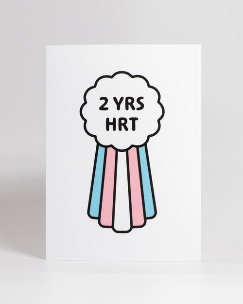 HRT Milestone Card (1, 2, 3, 4, 5, or 10 Years)